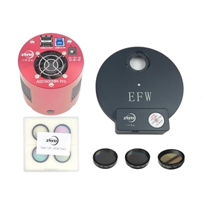 مجموعه کامل دوربین تصویر بردار وفیلترگردان ASI1600MM Pro Mini Kit (تک رنگ)